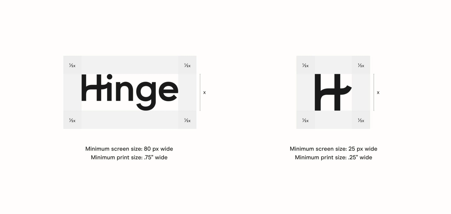 The Hinge brand guidelines Hinge