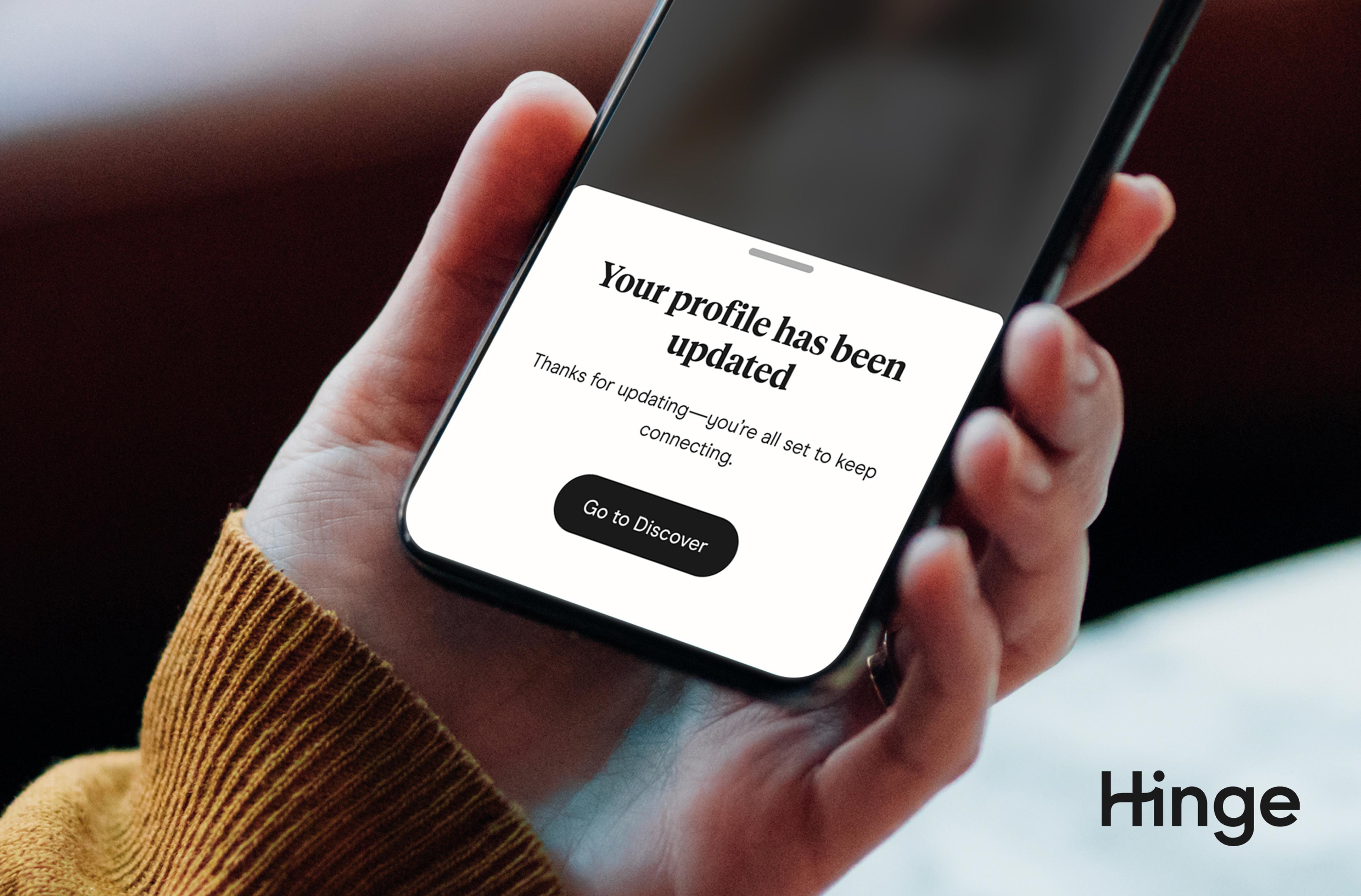 Hinge Content Takedown