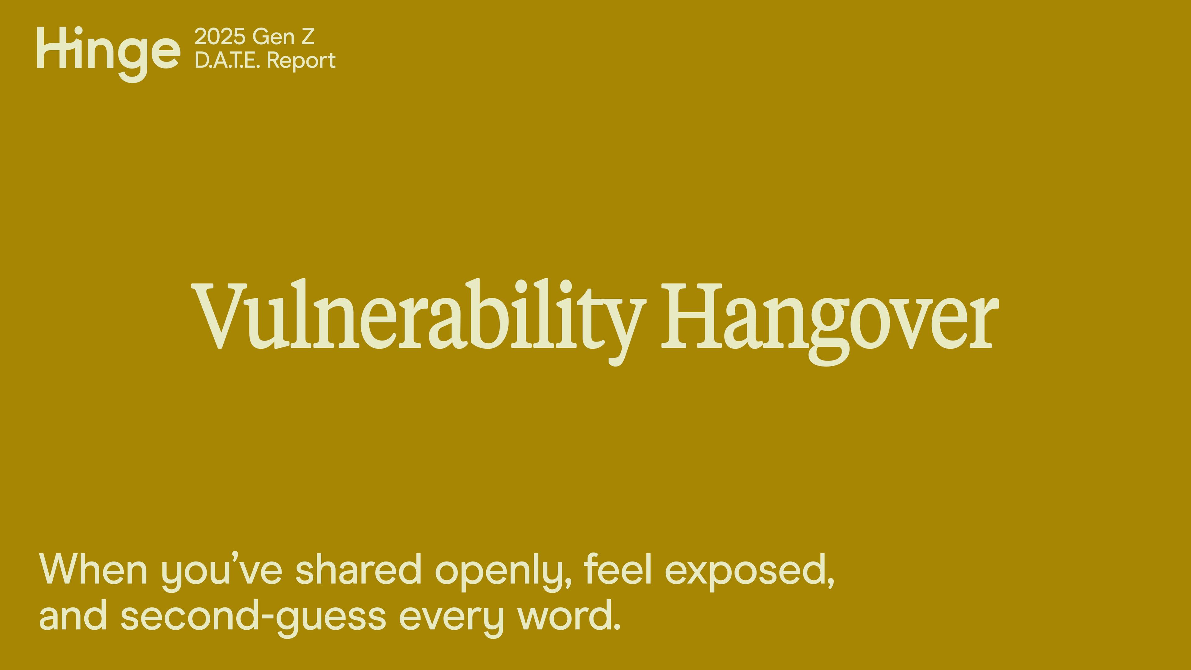 Vulnerability Hangover Definition