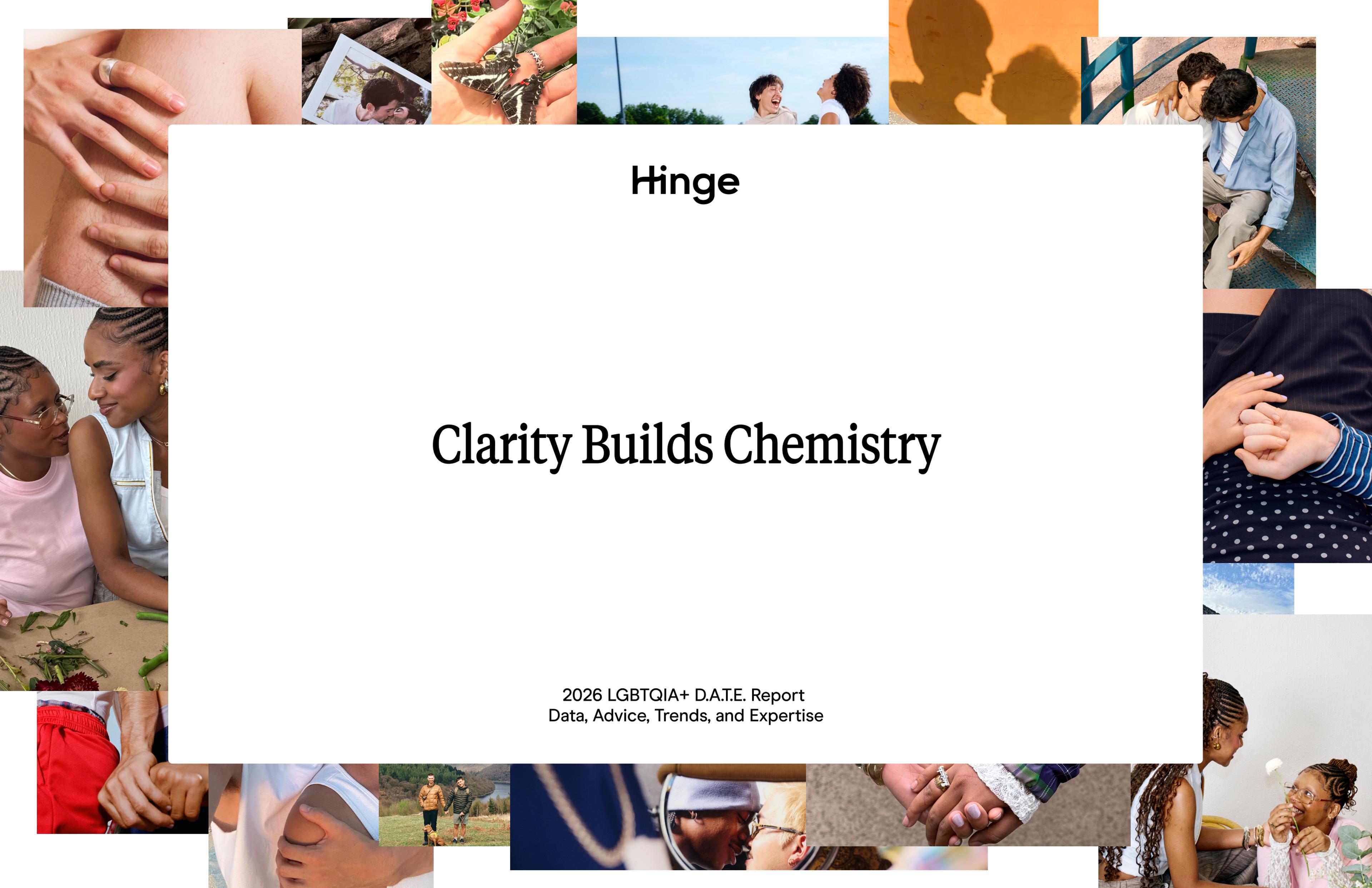 Hinge 2026 LGBTQIA+ D.A.T.E. Report Cover