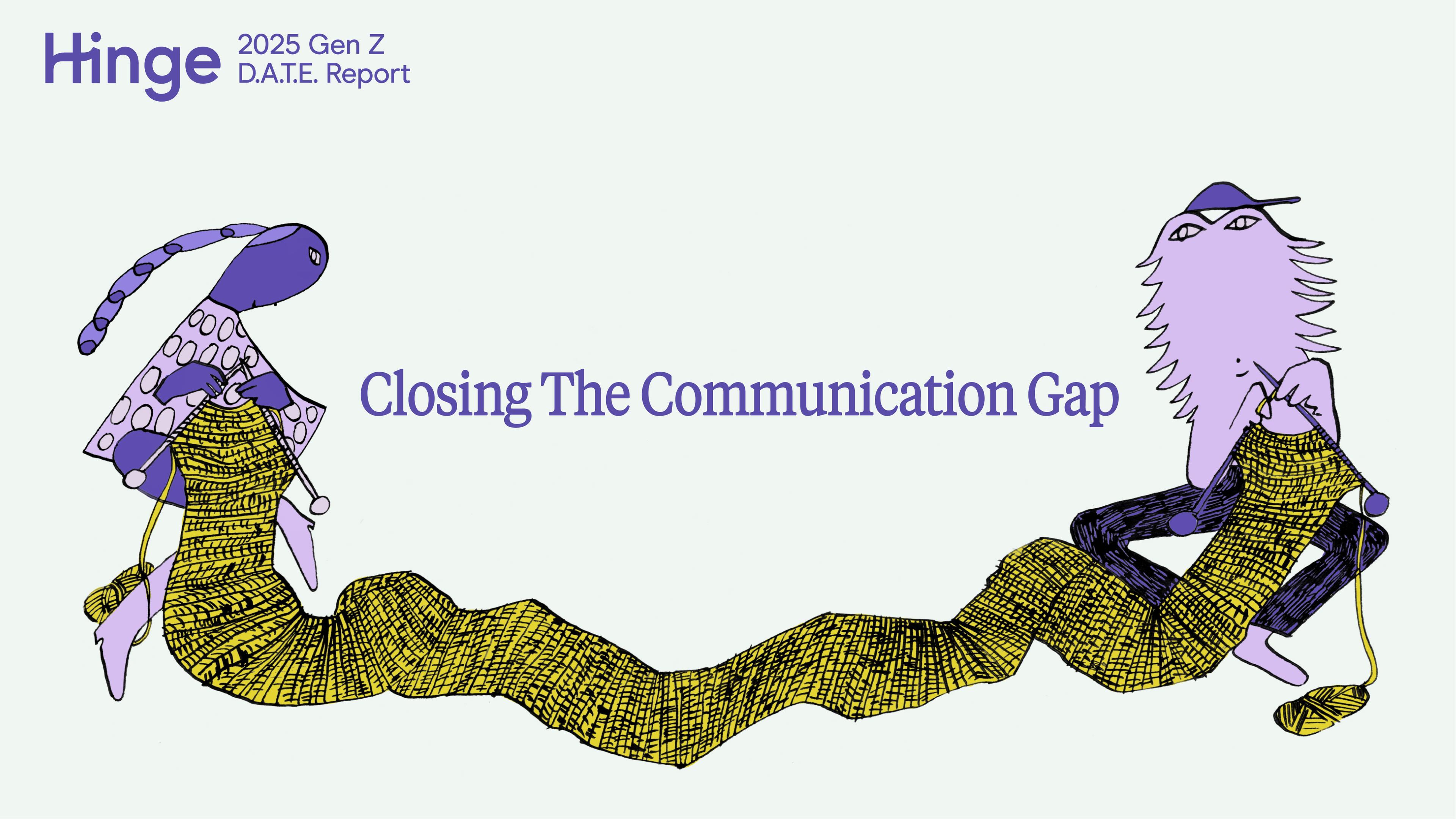 Hinge 2025 Gen Z Report Cover