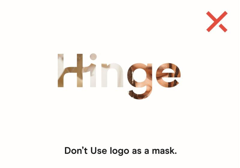 The Hinge brand guidelines Hinge