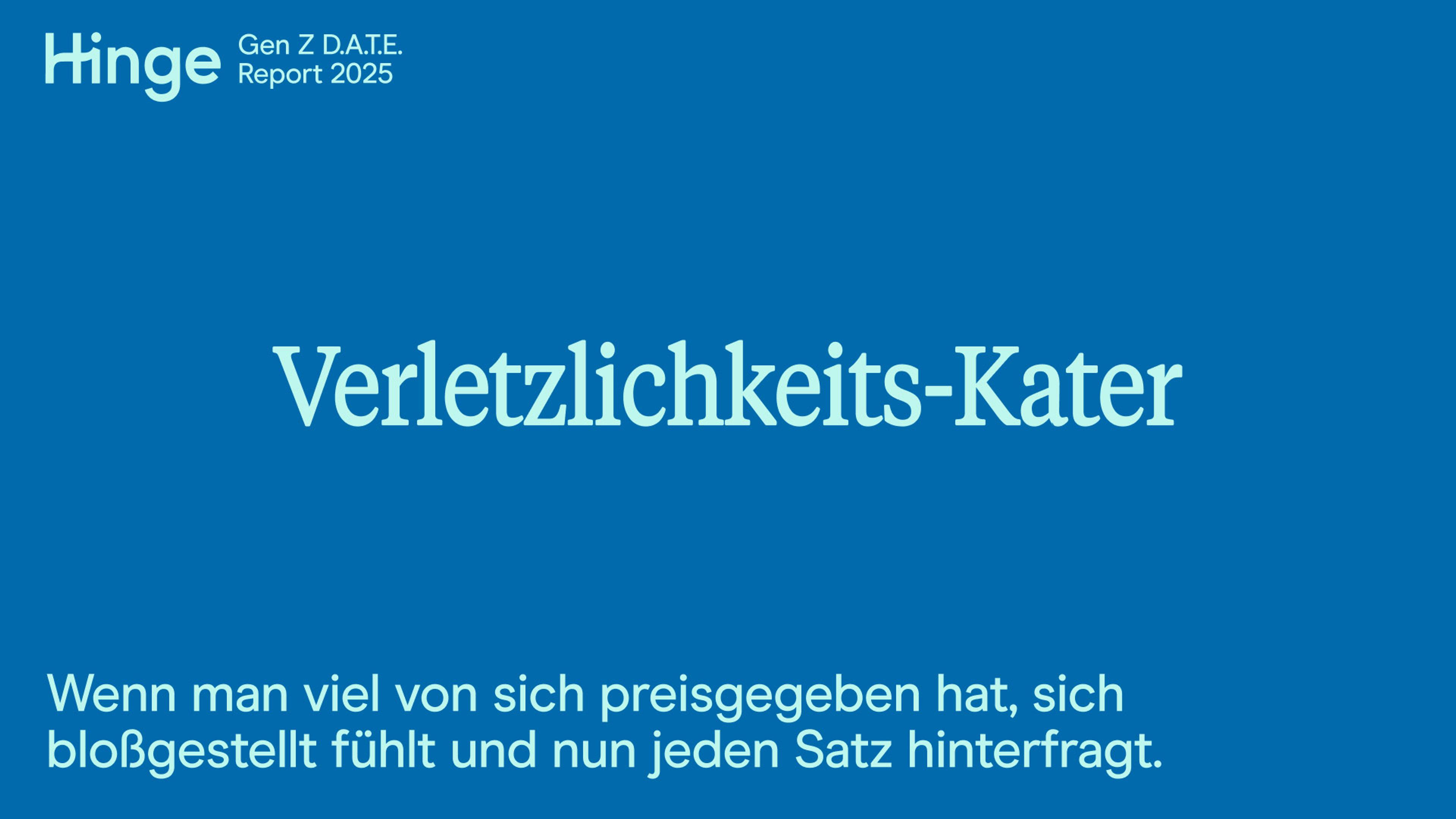 Verletzlichkeits-Kater